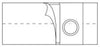 Nu-Hope Laboratories Hernia Belt 2X-Large, Adult 6 Inch - 6704