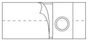 Nu-Hope Laboratories Hernia Belt 2X-Large, Adult 6 Inch - 6704