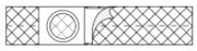 Nu-Hope Laboratories Hernia Belt Medium, Adult 3 Inch - 6695