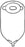 Nu-Hope Laboratories Urinary Pouch 11 Inch Length 1-1/8 to 2 Inch Stoma Oval B, Convex, Pre-Cut - 8645-C