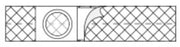 Nu-Hope Laboratories Hernia Belt Small, Adult 3 Inch - 6694-F