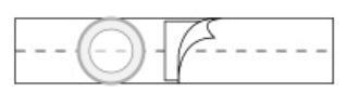 Nu-Form - Hernia Belt Medium 3 Inch Width - 6301-F