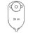 Nu-Hope Laboratories Urinary Pouch 11 Inch Length 3/4 Inch Stoma Deep Convex - 8256-FV-DC