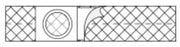 Nu-Hope Laboratories Hernia Belt Small, Adult 3 Inch - 6694-F