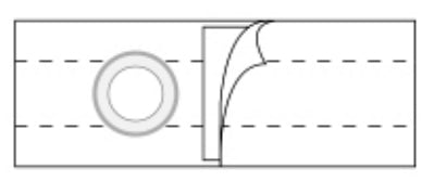 Nu-Hope Laboratories Nu-Form Hernia Belt Large 5 Inch - 6422-