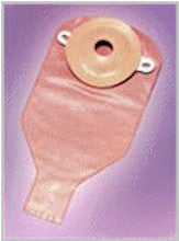 Nu-Hope Laboratories Nu-Flex Nu-Comfort Post-Op Ostomy Pouch Two-Piece System 11 Inch Length 1-1/4 Inch Stoma Drainable Deep Convex, Pre-Cut - 40-7210-DC
