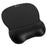 Innovera Gel Mouse Pad With Wrist Rest, Nonskid Base - Black