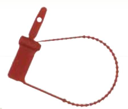 Omnimed Omnimed Padlock Control Seal UnNumbered Red Plastic - 484125-R