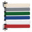 Omnimed Exam Room Signal Flag Wall Mount 6-Flag 8 Inch - 291706