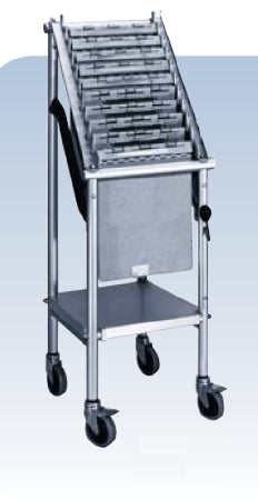 Omnimed Beam - Wheeled Chart Carriers Aluminum 13 X 13 X 37 Inch - Omnimed - 263810