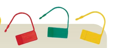 Omnimed - Safety Control Seal UnNumbered Green Plastic 7/8 X 1-1/4 Inch - 484108-R/G/Y