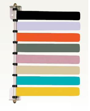 Omnimed Exam Room Signal Flag Wall Mount 8-Flag 8 Inch - 291718