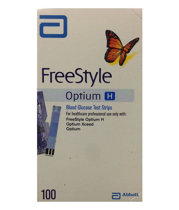 Abbott Blood Glucose Test Strip 100 Test Strips per Box - 57599093205