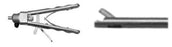 Open Self-Righting Needle Tip