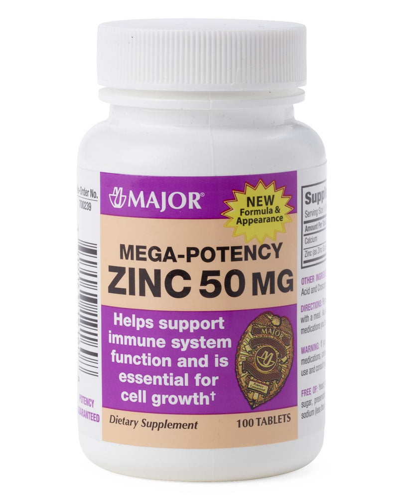 Major Pharmaceuticals Zinc Gluconate Tablets