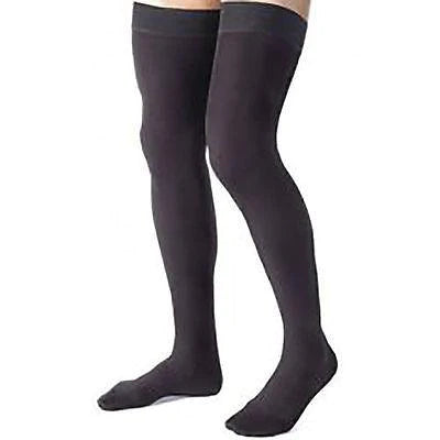 JOBST Relief - Compression Stocking Thigh High Medium Black Closed Toe - 114221