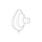 Pari Pari Face Mask Elongated Style Adult User Large Without Strap - 44F7247