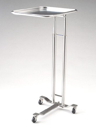 Mayo - Instrument Stand Tray U-Shaped Base 36 - 62 Inch 21.25 Inch - P-1069-A-SS
