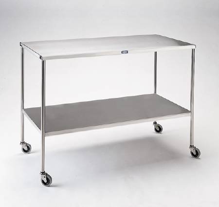 Pedigo Products - Instrument Table 72 X 24 X 34 Inch Stainless Steel 1 Shelf - SG-96-SS