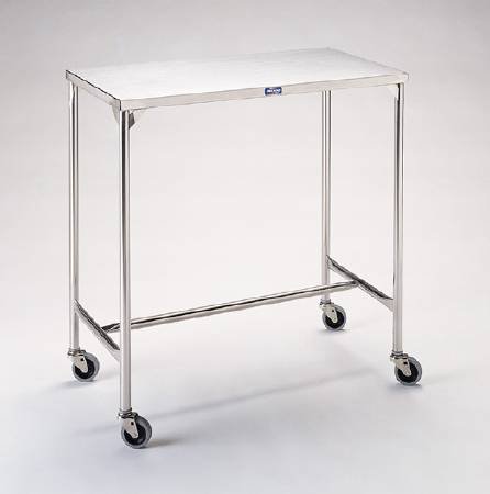 Pedigo Products - Instrument Table 20 X 16 X 34 Inch Stainless Steel Without Shelves - SG-83-SS