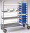 Pedigo Products Supply Cart Stainless Steel 26.125 X 66.625 X 69 Inch - CDS-178-C