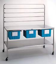 Pedigo Products - Wrap Hanger Frame Cds-3260 Central Supply Work Table, Sterile - CDS-3260-WF
