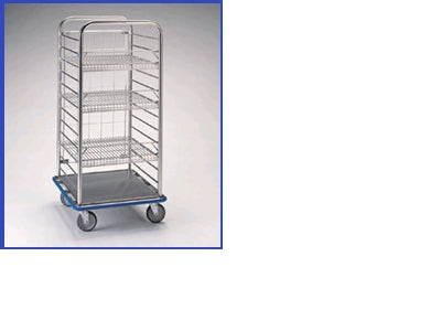 Pedigo Products Treatment Cart Stainless Steel 29.75 X 29.75 X 62 Inch - CDS-262