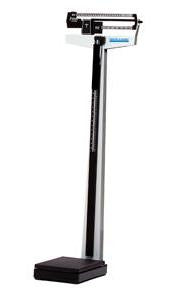 Health O Meter Health O Meter Platform Scale Balance Beam 400 lbs. Black Mechanical - 402LBWH