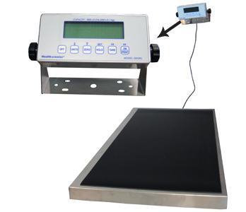Health O Meter Health O Meter Platform Scale Digital LCD Display 600 lbs. AC Adapter / Battery Operated - 2842KL