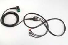 Physio Control Lifepak ECG Patient Cable 3 Lead, 3 Wire, RA Connector 12 Defibrillator / Monitor - 11110-000029