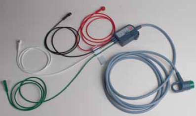 The Palm Tree Group - ECG Cable 5 Foot, AHA, 12 Lead, 4 Wire Limb Lead For Lifepak 12 Defibrillator / Monitor - 11111-000018