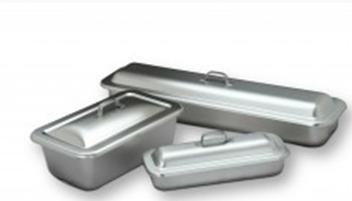 Polar Ware Instrument Tray Catheter Stainless Steel 8-7/8 X 5 X 2 Inch - 952