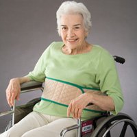 Posey Posey Wrap Around Safety Belt 66 Inch L Beige Quilted - 3658S-M