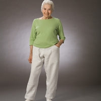 Posey Hipsters Hip Protection Sweatpant Sweat Pant Large Ash Grey - 6009AL