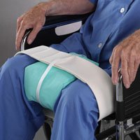Posey Posey Hip Abduction Cushion 7 W X 8 D X 5 H Inch Bead-Filled Hook and Loop Fastening - 6302S