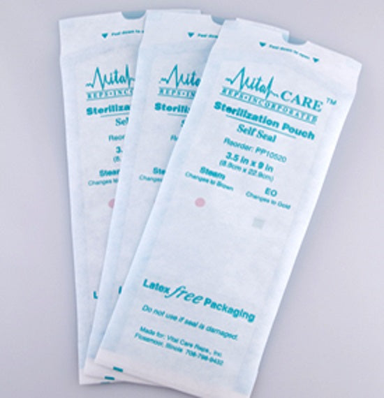 Vital Care Industries Heat Seal Sterilization Pouches