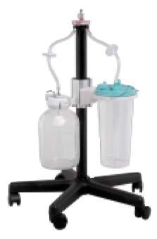 Precision Medical - Suction Roll Stand Without Basin Five Leg Base - SCS2000