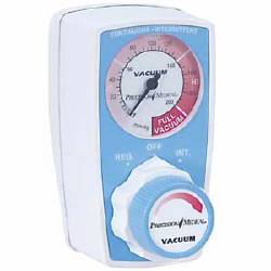 Precision Medical - Vacuum Regulator Continuous 0 - 200 mmHg Tubing Nipple DISS Hand Tight Adapter - PM3603