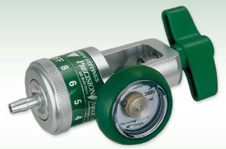 Easy Dial Reg - Oxygen Regulator Adjustable 0 - 15 LPM 90° Barb Outlet CGA-870 - 168715DSR