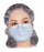 Precept Medical Products Comfort-Plus Surgical Mask Pleated Ties One Size Fits Most Blue - 65 3112