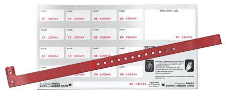 Securlink - Identification Wristband Bloodband Permanent Snap Without Legend - 2236-00-PDJ