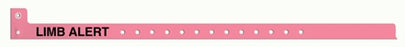Precision Dynamics Sentry Superband Alert Bands Identification Band Alert Wristband Permanent Snap Limb Alert - 5065-12-PD