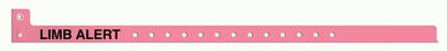 Sentry Superband Alert Bands - Identification Wristband Alert Band Permanent Snap Limb Alert - 5065-12-PDM