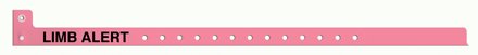 Sentry Superband Alert Bands - Identification Wristband Alert Band Permanent Snap Limb Alert - 5065-12-PDM