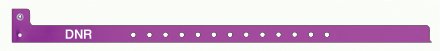 Sentry Superband Alert Bands - Identification Wristband Alert Band Permanent Snap DNR - 5065-33-PDM