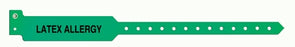 Precision Dynamics Sentry Superband Alert Bands Identification Band Alert Wristband Permanent Snap Latex Allergy - 5065-22-PD