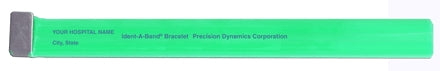 Precision Dynamics Ident-A-Band Identification Band Write On Wristband Metal Closure Without Legend - 6748-10-PDH