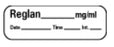 Precision Dynamics Pre-Printed Label Anesthesia Label Reglan mg/ml White 1-1/2 X 1/2 Inch - LAN-65
