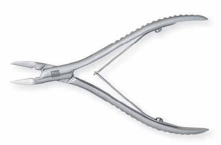 Premier - Nail Splitting Forceps 5-1/2 Inch Length Surgical Grade Stainless Steel NonSterile NonLocking Plier Handle Straight - 9085334