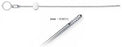 Premier Dental Products Premier Endometrial Biopsy Curette premier Novak Single-ended Rigid Handle 2 mm Tip Curved Round Tip with Sharp Serrated Teeth - 1030312